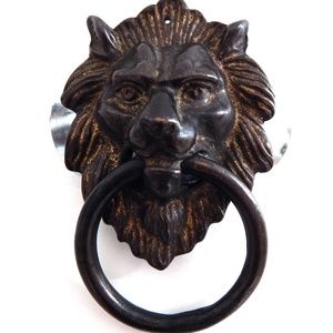 GASOLINE GLAMOUR SIRE LEION HEAD BELT BUCKLE